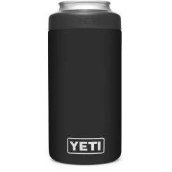 Yeti Rambler 16 Oz Colster Tall Can Insulator -Outdoors Equip Shop 191418 New Colster Family Launch 1H 2020 Dealer Images Black Colster Tall Front 2400x400 1