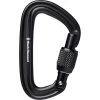 Black Diamond Liteforge Screwgate Carabiner -Outdoors Equip Shop 210248 0002 LITEFORGE SCREWGATE CARABINER BLACK 01