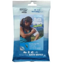 Adventure Medical Kits Adventure Bath Wipes - Travel Size, Pkg./8