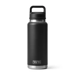 Yeti Rambler 36 Oz Bottle With Chug Cap -Outdoors Equip Shop Drinkware BottleChug 36oz Black Studio PrimaryB 1