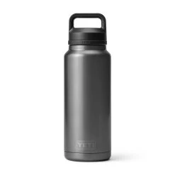 Yeti Rambler 36 Oz Bottle With Chug Cap -Outdoors Equip Shop Drinkware BottleChug 36oz Graphite Studio PrimaryB 1