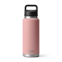 Yeti Rambler 36 Oz Bottle With Chug Cap -Outdoors Equip Shop Drinkware BottleChug 36oz SandstonePink Studio PrimaryB