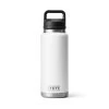 Yeti Rambler 36 Oz Bottle With Chug Cap -Outdoors Equip Shop Drinkware BottleChug 36oz White Studio PrimaryA