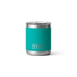 Yeti Rambler 10 Oz Lowball -Outdoors Equip Shop Drinkware Lowball 10oz AquiferBlue Studio PrimaryB