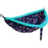DoubleNest Print Hammock 2 DoubleNest Print Hammock -Outdoors Equip Shop ENO DoubleNest Print Aloha Blue 1