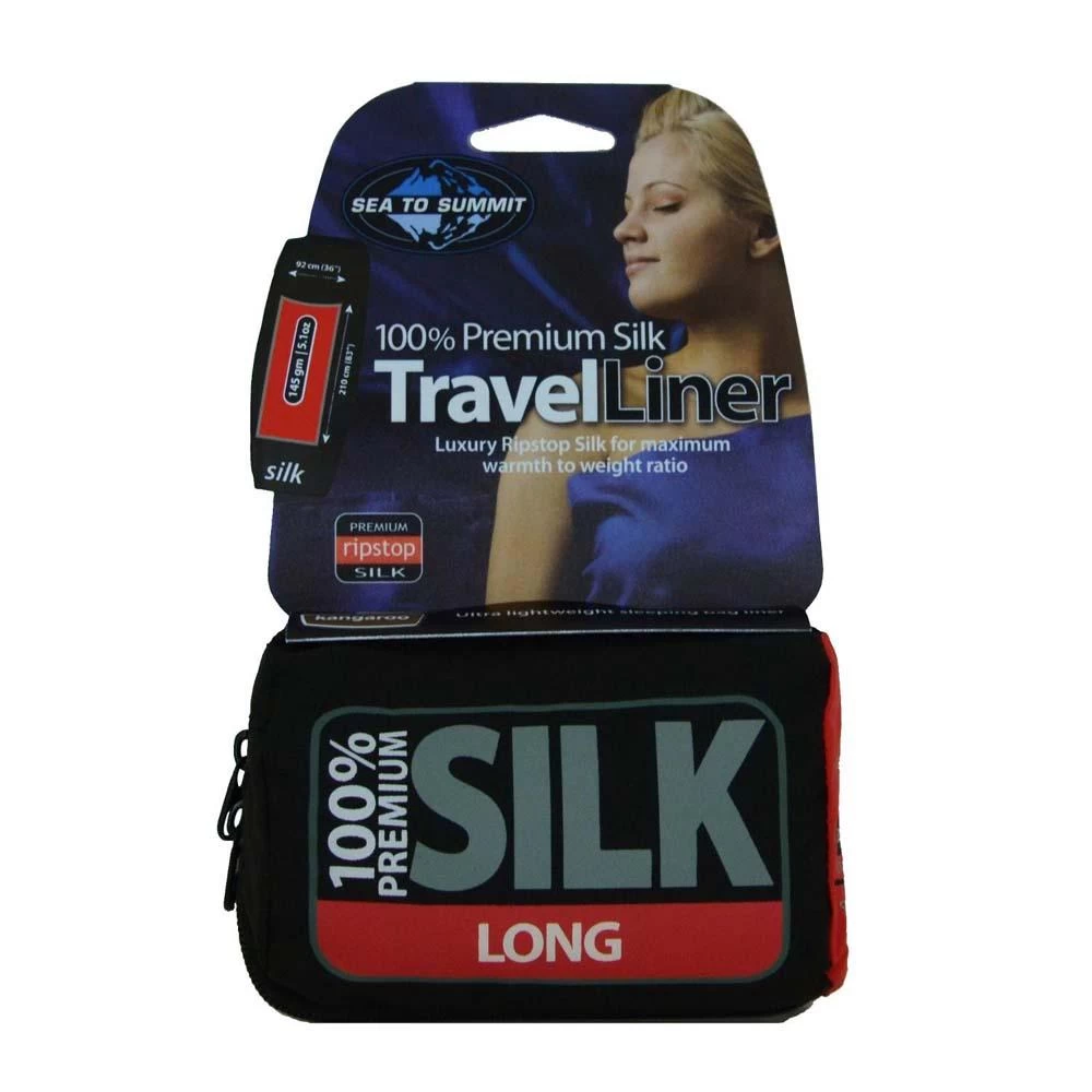 Sea To Summit Premium Silk Travel Liner - Long Rectangular 3 Sea To Summit Premium Silk Travel Liner - Long Rectangular