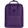 Fjallraven Re-Kanken Backpack 2 Fjallraven Re-Kanken Backpack -Outdoors Equip Shop Re Kanken F23548 Deep Violet