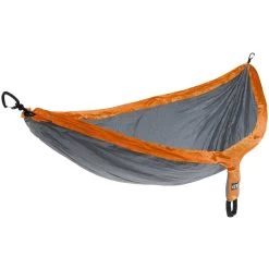 SingleNest Hammock -Outdoors Equip Shop SH006 ENO SingleNest Hammock OrangeGrey