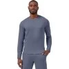 On Running Men's Crew Neck -Outdoors Equip Shop Small PNG SS21 Crewneck Dark M Pack Shot 1