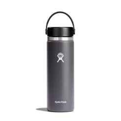 Hydro Flask 20 Oz Wide Mouth Water Bottle 13 Hydro Flask 20 Oz Wide Mouth Water Bottle -Outdoors Equip Shop W20BTS010 Stone StraightOn 1