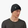 On Running Merino Beanie 2 On Running Merino Beanie -Outdoors Equip Shop merino beanie fw20 black mw g1