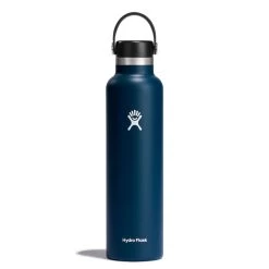 Hydro Flask 24 Oz Standard Mouth Water Bottle -Outdoors Equip Shop s24sx464 indigo straighton