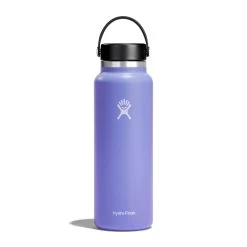 Hydro Flask 40 Oz Wide Mouth Water Bottle -Outdoors Equip Shop w40bts474 lupine straighton